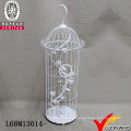 Rústico, decorativo, metal, birdcage, tealight, vela, suporte